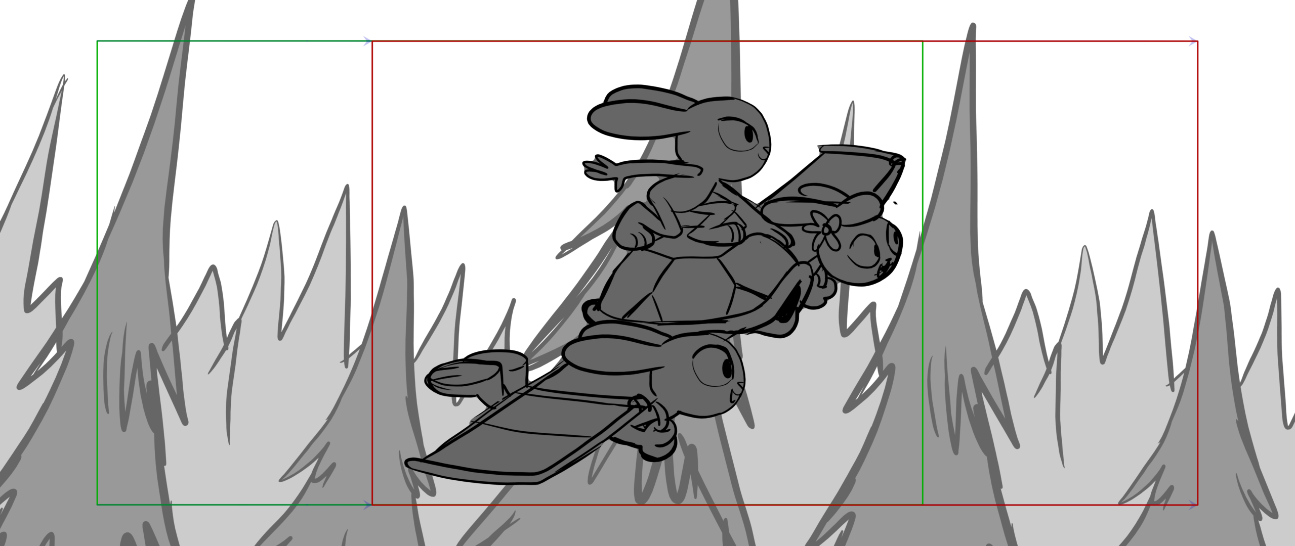 Venom Wars — Escena 14, panel 7, storyboard by Melissa Ballesteros